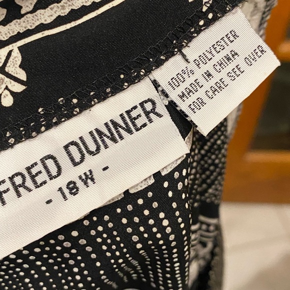 Alfred Dunner faux two piece blouse size 18w - Picture 2 of 8